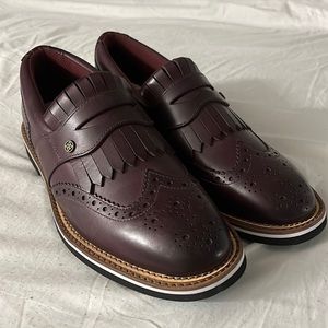 GFORE MENS BROGUE KILTIE CRUISER GOLF SHOES (size 9.5 men’s)